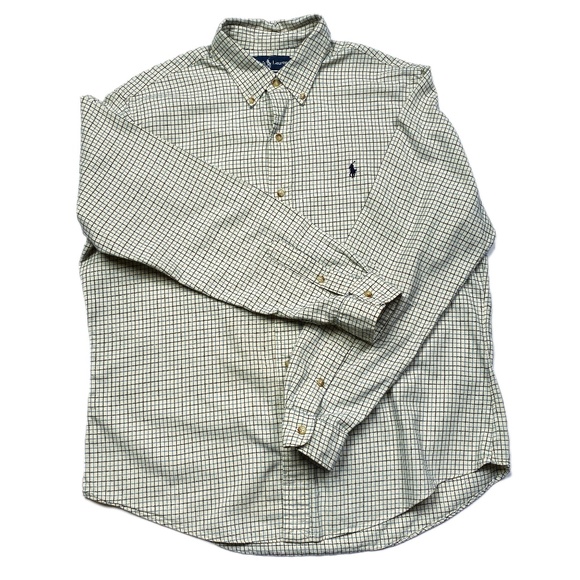 Plaid * Polo Ralph Lauren Classic Classic Fit Long Sleeve Button Down Shirt - XL - Picture 1 of 4